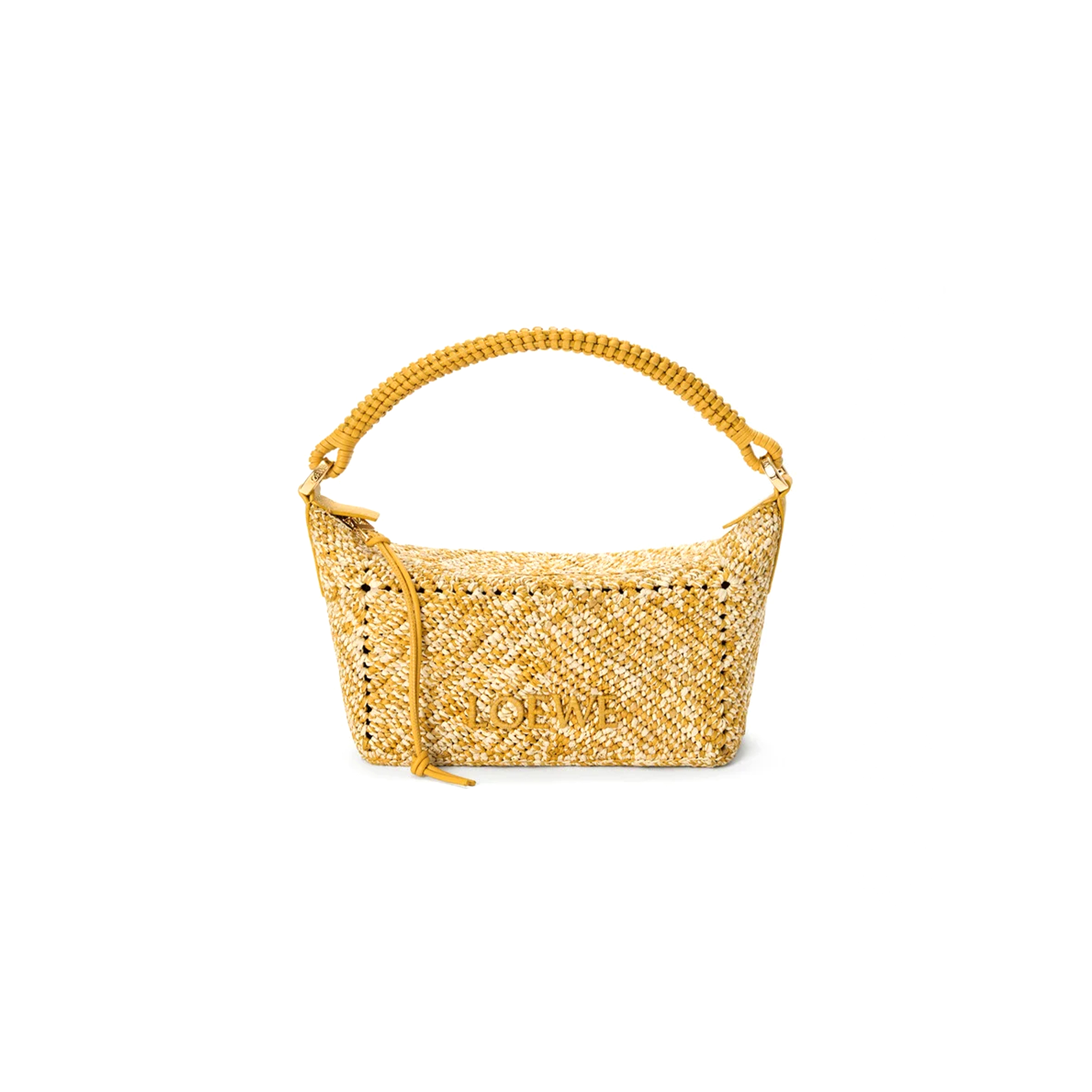 LOEWE CALA MINI BAG IN MELANGE RAFFIA A120HPLX16 (26*13*10cm)